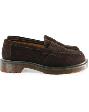 Dr. Martens Delapre Suede Loafers - Black