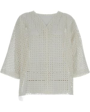Irie V-Neck Top - White