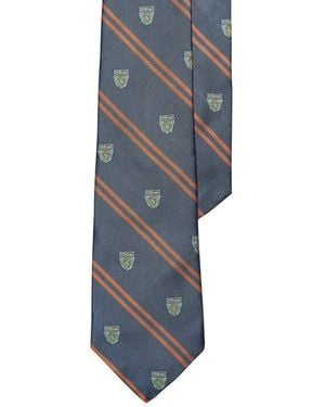 Polo Ralph Lauren Striped Silk Tie - Blue