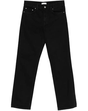 TOTEME Straight-Leg Jeans - Black