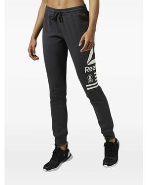 Reebok One Series Logo-Detail Track Trousers - Black