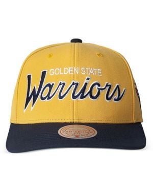 Mitchell & Ness Golden State Warriors 2.0 Baseball Cap - Yellow