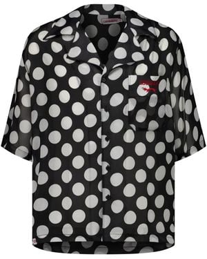 Charles Jeffrey Camicia A Fiori - Nero