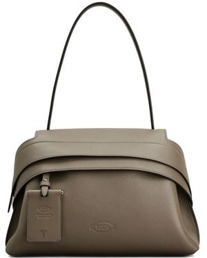 Tod's Klassische Schultertasche - Mettallic