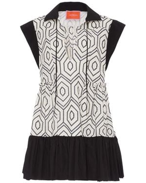 La DoubleJ Vestido Corto Jackie - Negro
