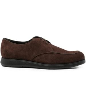 Church's Suede Lace-Up Derby Shoes - Brown