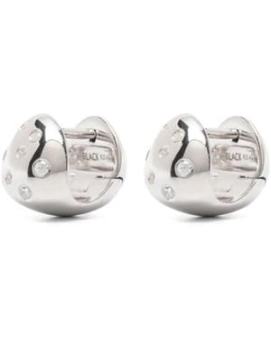 Maria Black Flynn Popcorn Embellished Earrings - White