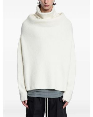 Rick Owens Jersey De Punto - Blanco
