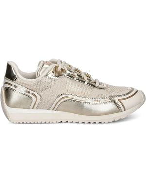 MICHAEL Michael Kors Byrdie Lace-Up Trainers - Metallic