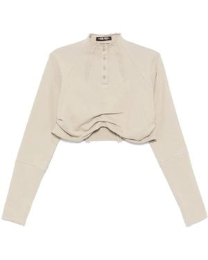 Elena Velez Sweat Amish - Blanc