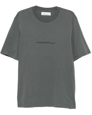 Oamc Peacemaker T-Shirt Peacemaker À Imprimé Graphique - Gris