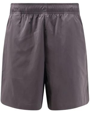 Stone Island Logo Shorts - Grey