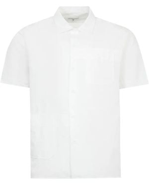 Engineered Garments Short-Sleeve Seersucker Shirt - White