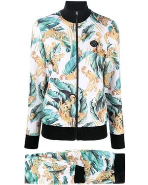 Philipp Plein Jogging Tracksuit: Top/Trousers - Green