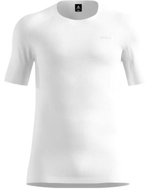 Odlo Logo-Print Short-Sleeve T-Shirt - White