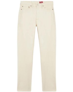 Fortela Jhonny Five-Pocket Jeans - White