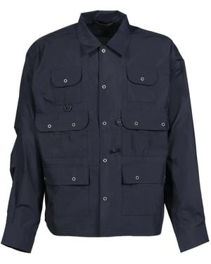 Daiwa Pier39 Multi-Pocket Overshirt - Blue