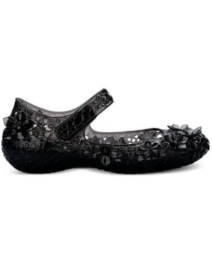 Melissa Ballerines Luna Bloom X Susan Fang - Black