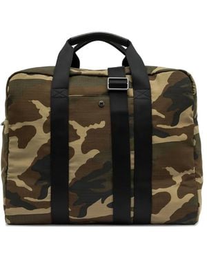 Gianni Chiarini Oslo Reisetasche mit Camouflagemuster - Schwarz