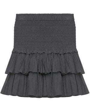 Isabel Marant Naomi ラッフル スカート - グレー