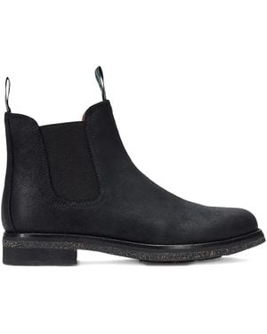 Polo Ralph Lauren Pull-Tab Boots - Black