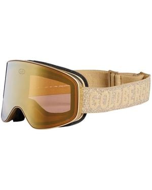 Goldbergh Protégé Glitter-Strap Ski Goggles - Natural