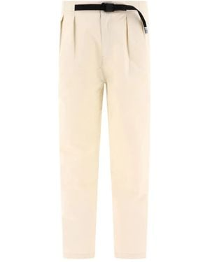 ANDBLUE Pleated-Front Trousers - Natural