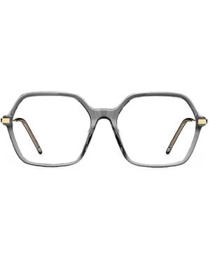 Marc Jacobs Geometric-Frame Glasses - Gray