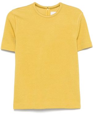Jil Sander ショートスリーブ トップ - イエロー