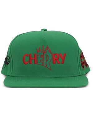 Cherry World Cappello Da Baseball Con Ricamo - Verde