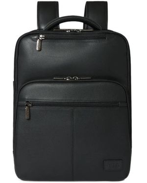 Osprey Charlie Pebbled-Leather Backpack - Black
