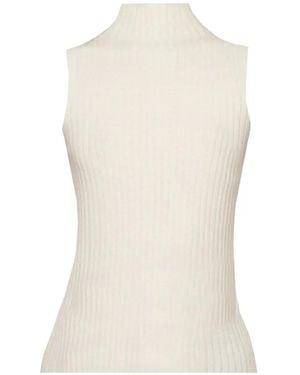 arch4 Canotta Con Collo Rialzato - Bianco