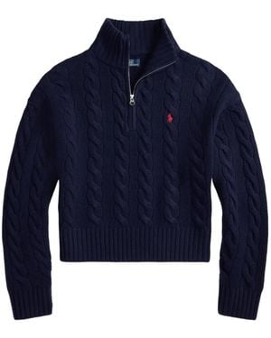 Polo Ralph Lauren Cable-Knit Jumper - Blue