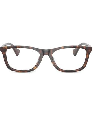 Polo Ralph Lauren Rectangle-Frame Glasses - Brown