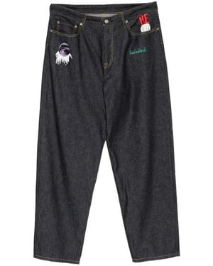 Undercover Jeans Con Stampa - Grigio