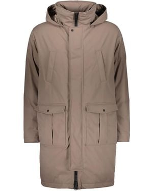 Herno Hooded coat - Braun