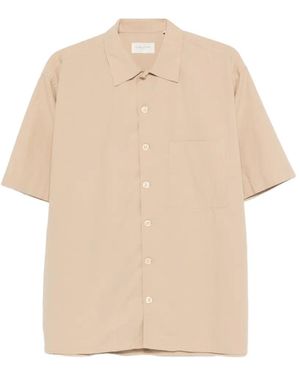 Tintoria Mattei 954 Pocket Short-Sleeve Shirt - Natural