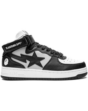 A Bathing Ape Bape Sta Mi #2 L High-top Trainers - Black