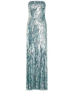 Jenny Packham Helix Dress - Blue