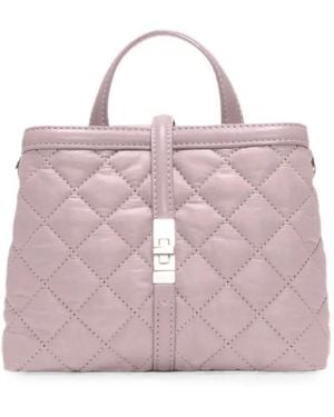 MZ Wallace Mini Astor Quilted Tote Bag - Pink