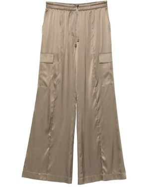 Tom Ford Satin Pants - Natural