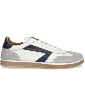 Alexander Smith Thames Logo Trainers - White