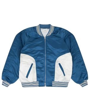 Rhude Chamonix Souvenir Bomber Jacket - Blue