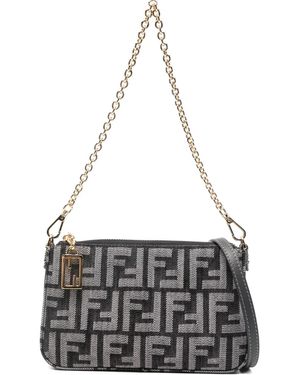 Fendi Baguette Mini Bag - White