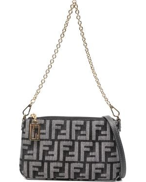 Fendi Baguette Mini Bag - White