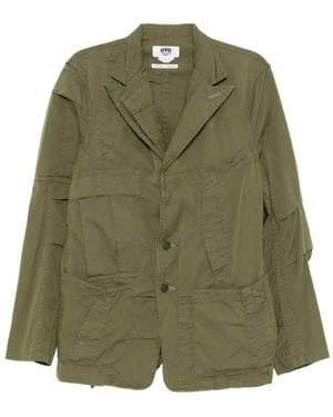 Junya Watanabe Jacke mit Klappentasche - Grün