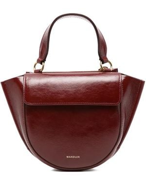 Wandler Sac Cabas En Cuir - Red