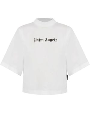Palm Angels ロゴ Tシャツ - ホワイト