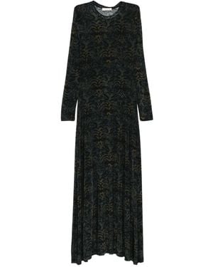 Ulla Johnson Printed jersey dress - Schwarz