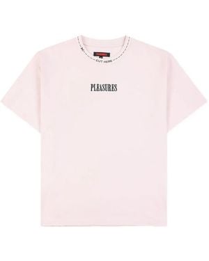 Pleasures Cut Here T-shirt - Pink